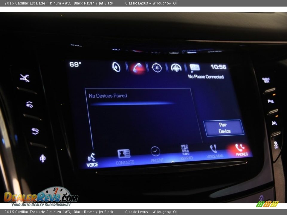 2016 Cadillac Escalade Platinum 4WD Black Raven / Jet Black Photo #16