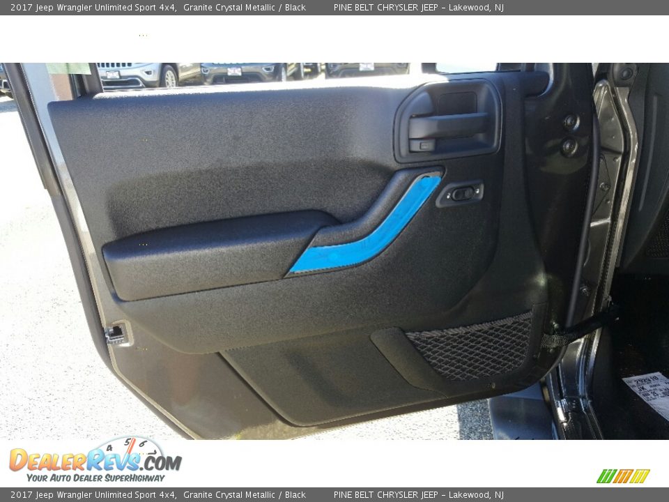 2017 Jeep Wrangler Unlimited Sport 4x4 Granite Crystal Metallic / Black Photo #6