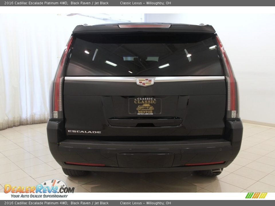 2016 Cadillac Escalade Platinum 4WD Black Raven / Jet Black Photo #30