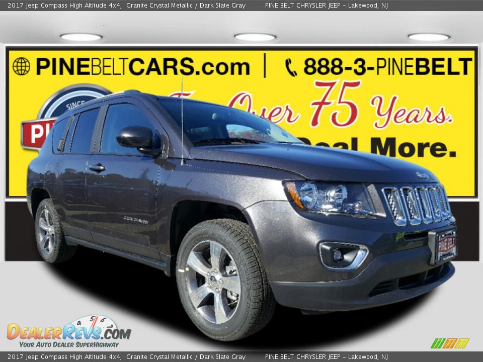2017 Jeep Compass High Altitude 4x4 Granite Crystal Metallic / Dark Slate Gray Photo #1