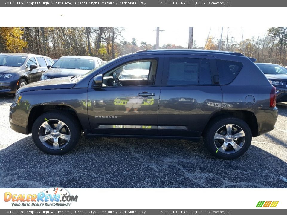 2017 Jeep Compass High Altitude 4x4 Granite Crystal Metallic / Dark Slate Gray Photo #3