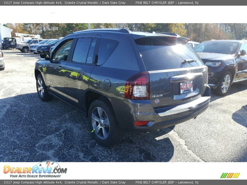 2017 Jeep Compass High Altitude 4x4 Granite Crystal Metallic / Dark Slate Gray Photo #4