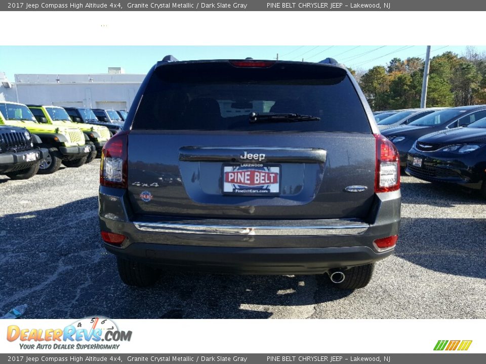 2017 Jeep Compass High Altitude 4x4 Granite Crystal Metallic / Dark Slate Gray Photo #5