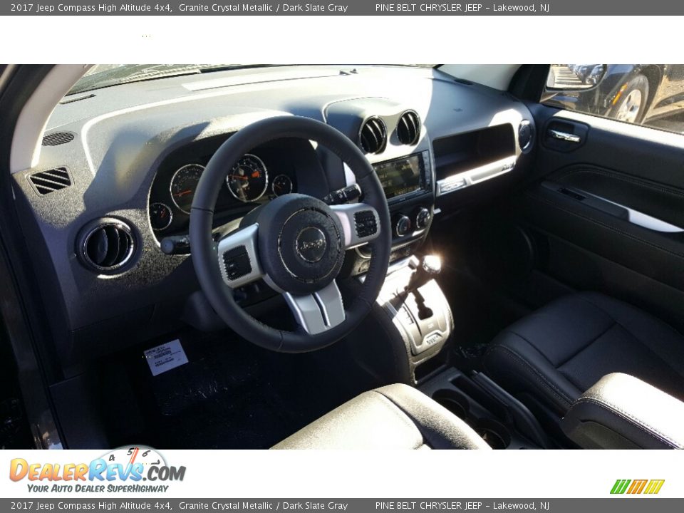 2017 Jeep Compass High Altitude 4x4 Granite Crystal Metallic / Dark Slate Gray Photo #9
