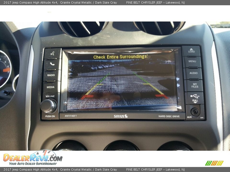 2017 Jeep Compass High Altitude 4x4 Granite Crystal Metallic / Dark Slate Gray Photo #10