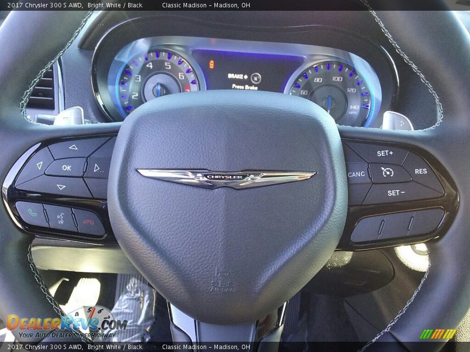 2017 Chrysler 300 S AWD Steering Wheel Photo #6