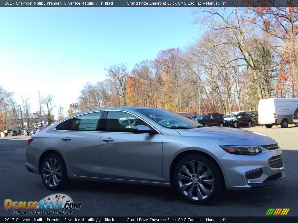 2017 Chevrolet Malibu Premier Silver Ice Metallic / Jet Black Photo #3