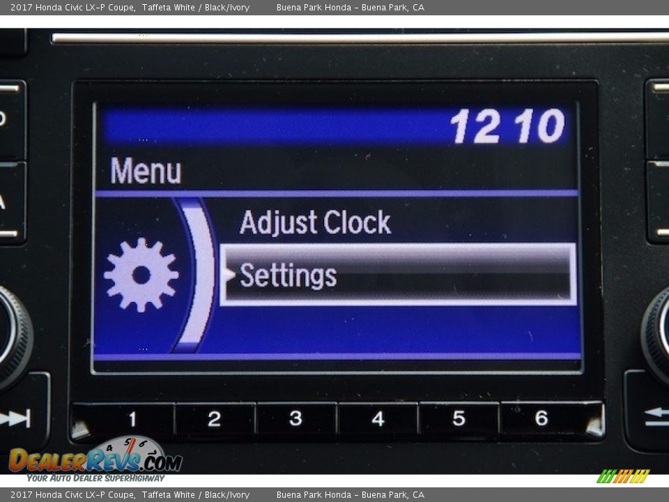 2017 Honda Civic LX-P Coupe Taffeta White / Black/Ivory Photo #14