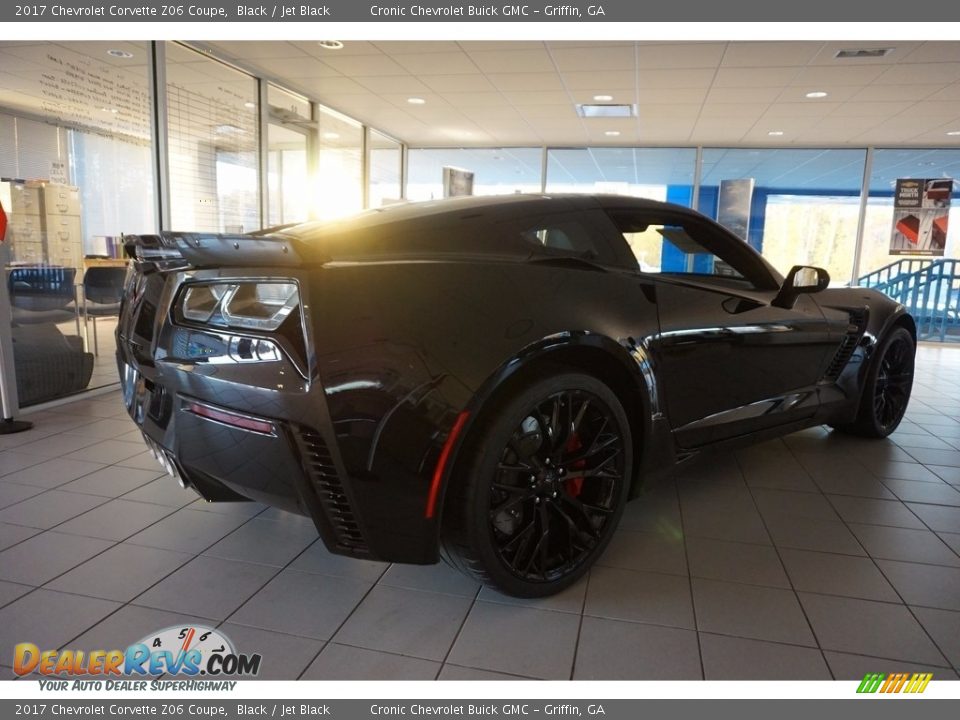 2017 Chevrolet Corvette Z06 Coupe Black / Jet Black Photo #6