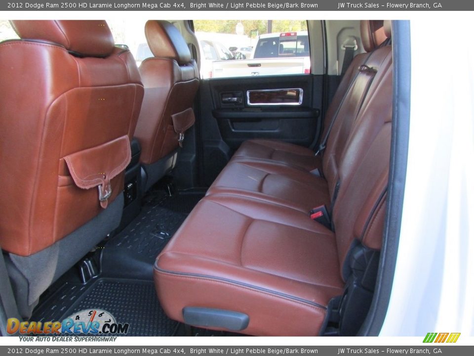 2012 Dodge Ram 2500 HD Laramie Longhorn Mega Cab 4x4 Bright White / Light Pebble Beige/Bark Brown Photo #34