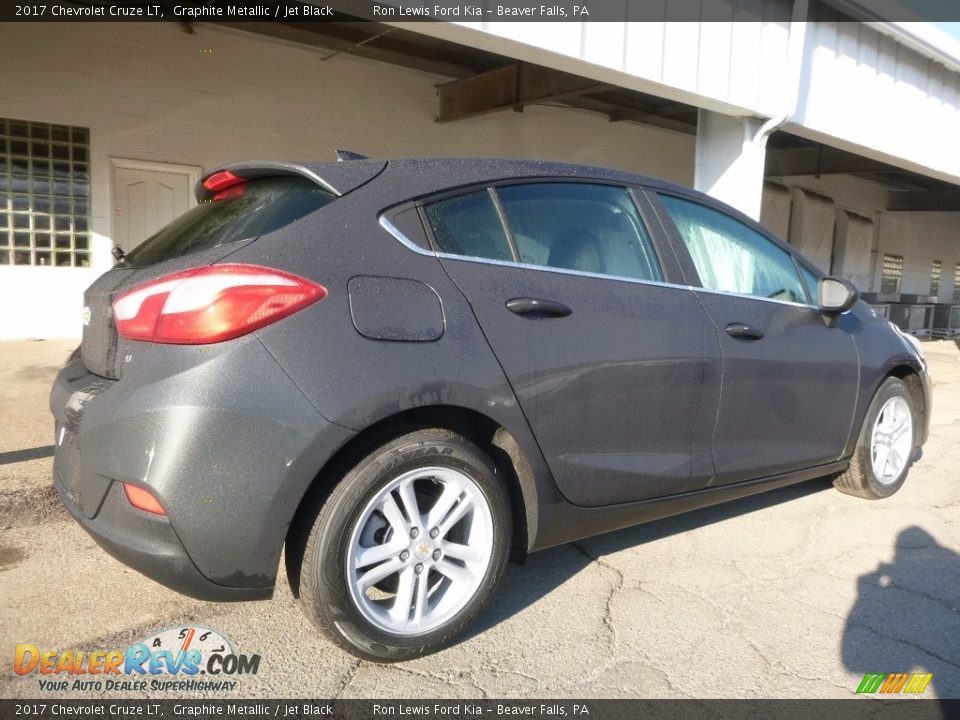 2017 Chevrolet Cruze LT Graphite Metallic / Jet Black Photo #2