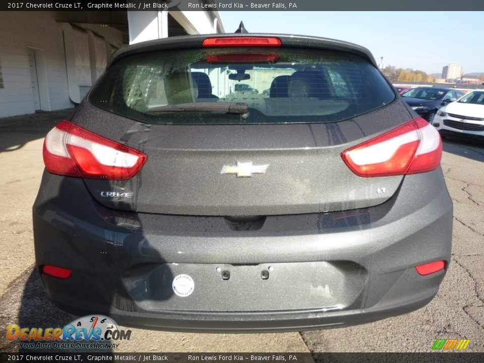 2017 Chevrolet Cruze LT Graphite Metallic / Jet Black Photo #3