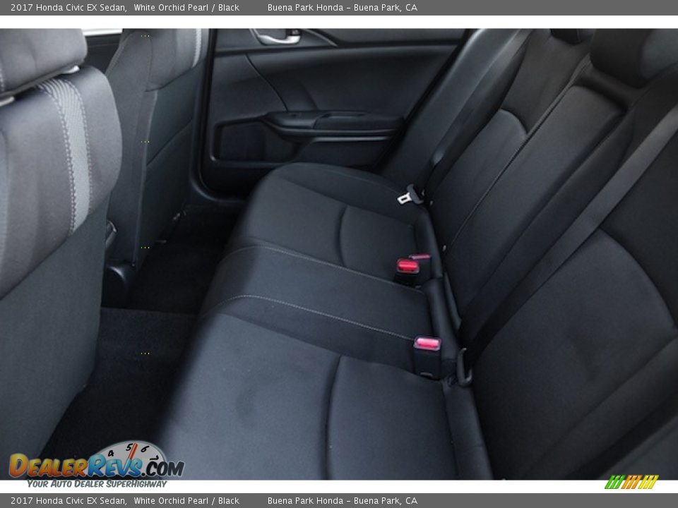 Rear Seat of 2017 Honda Civic EX Sedan Photo #12
