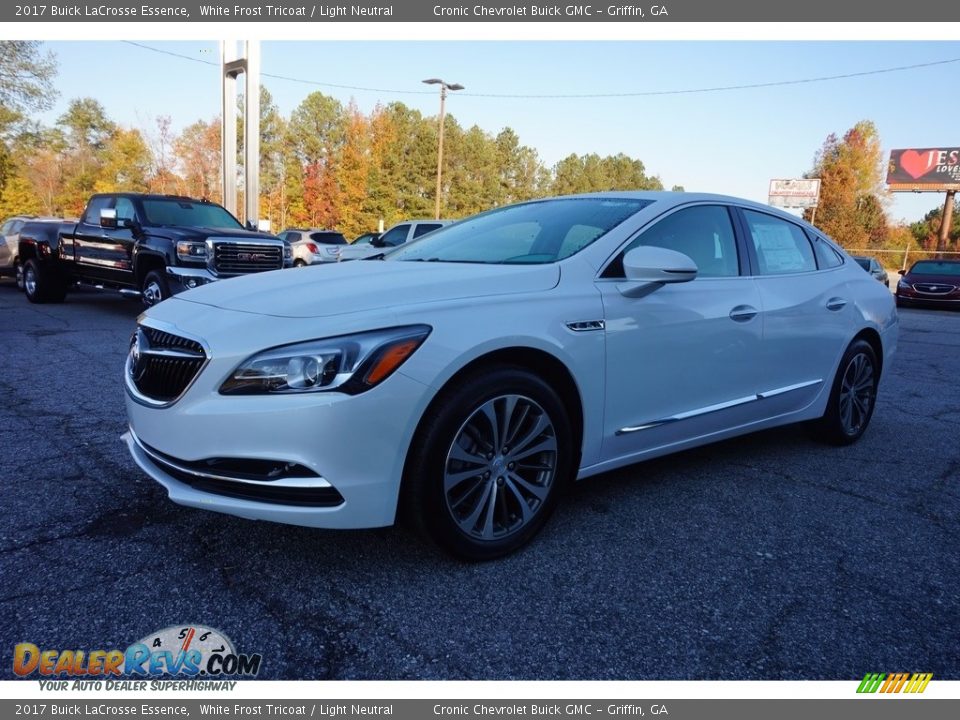 2017 Buick LaCrosse Essence White Frost Tricoat / Light Neutral Photo #3