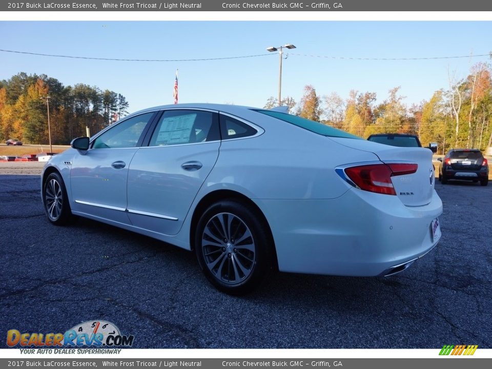 2017 Buick LaCrosse Essence White Frost Tricoat / Light Neutral Photo #5