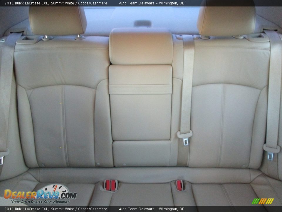 2011 Buick LaCrosse CXL Summit White / Cocoa/Cashmere Photo #17