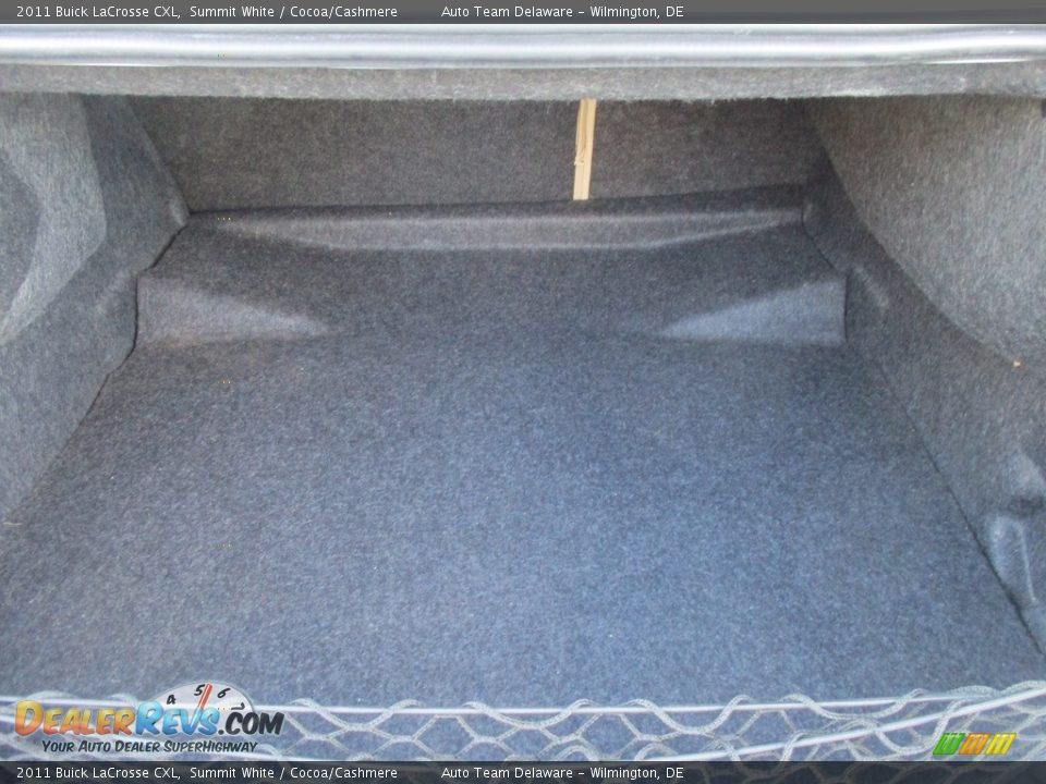 2011 Buick LaCrosse CXL Summit White / Cocoa/Cashmere Photo #20