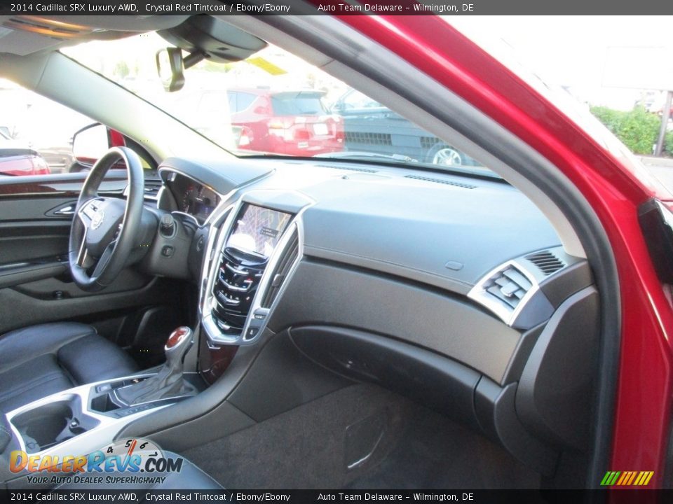 2014 Cadillac SRX Luxury AWD Crystal Red Tintcoat / Ebony/Ebony Photo #17