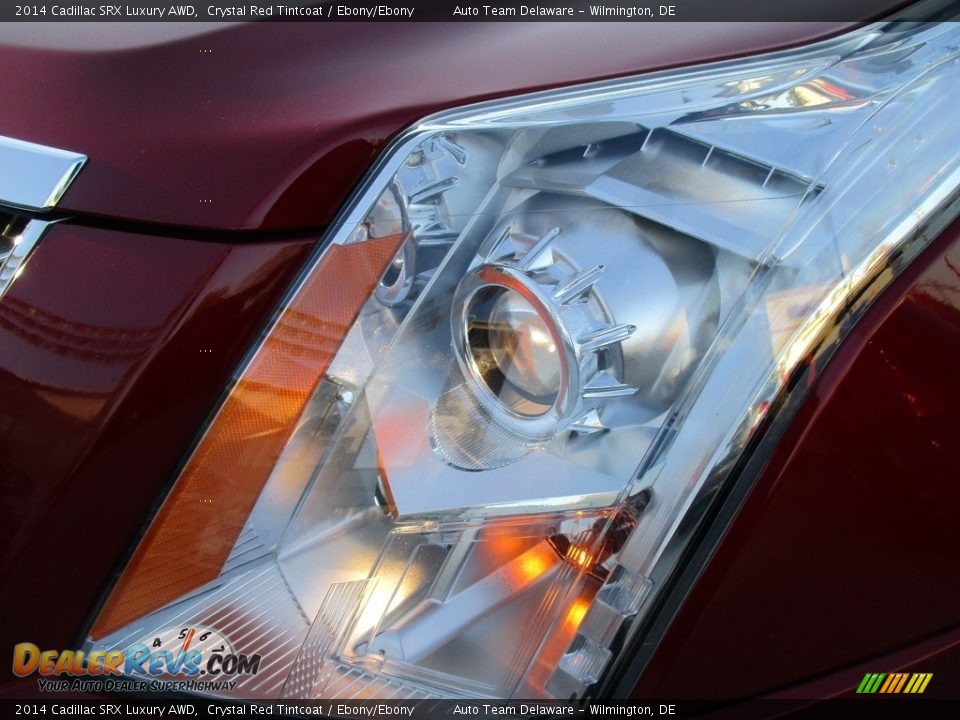 2014 Cadillac SRX Luxury AWD Crystal Red Tintcoat / Ebony/Ebony Photo #27