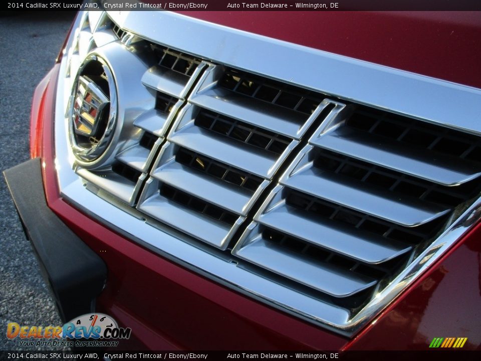 2014 Cadillac SRX Luxury AWD Crystal Red Tintcoat / Ebony/Ebony Photo #28
