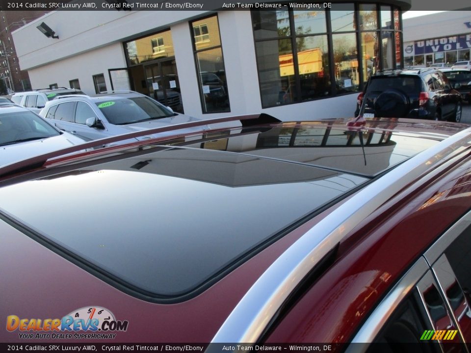 2014 Cadillac SRX Luxury AWD Crystal Red Tintcoat / Ebony/Ebony Photo #29