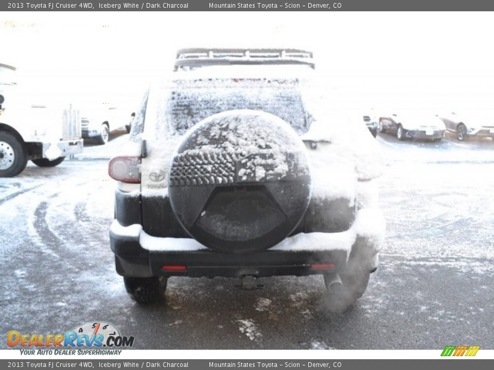2013 Toyota FJ Cruiser 4WD Iceberg White / Dark Charcoal Photo #3