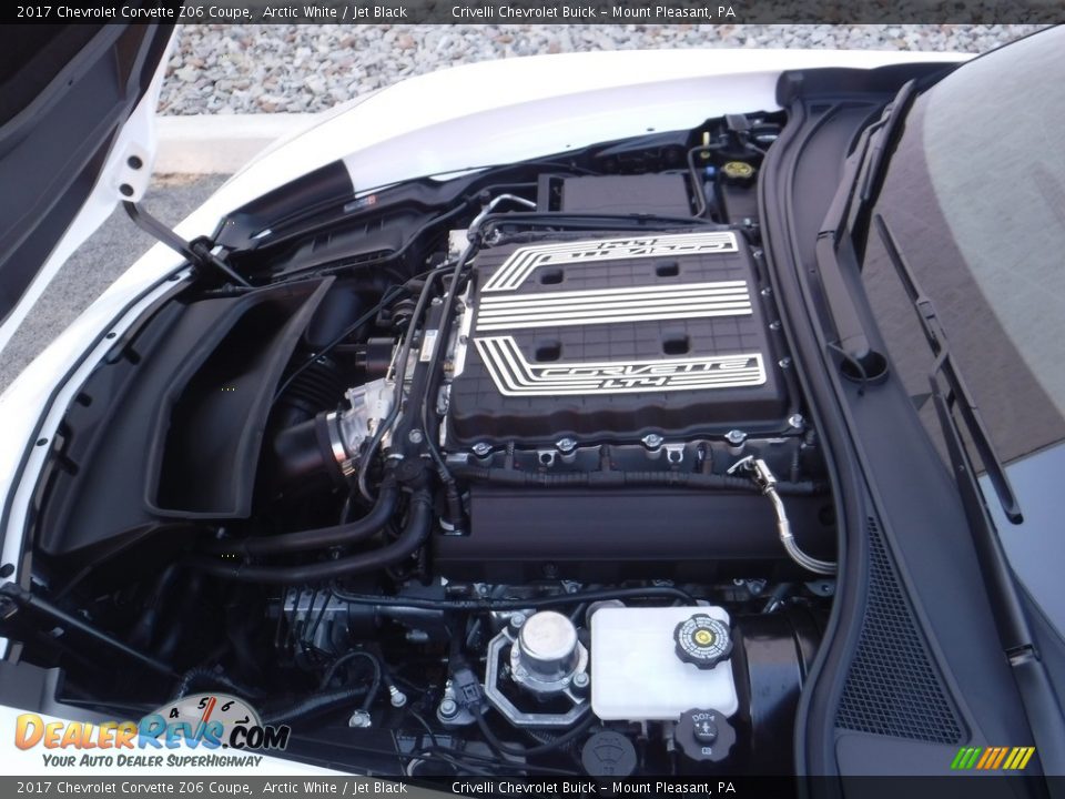 2017 Chevrolet Corvette Z06 Coupe Arctic White / Jet Black Photo #13
