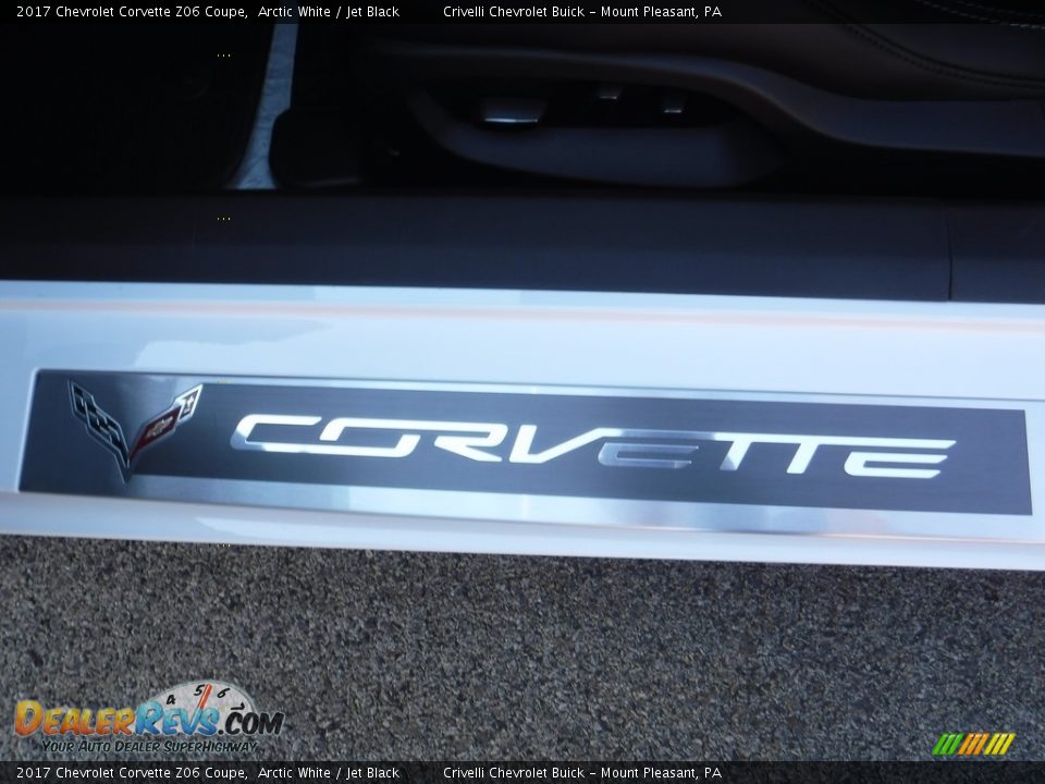 2017 Chevrolet Corvette Z06 Coupe Arctic White / Jet Black Photo #21