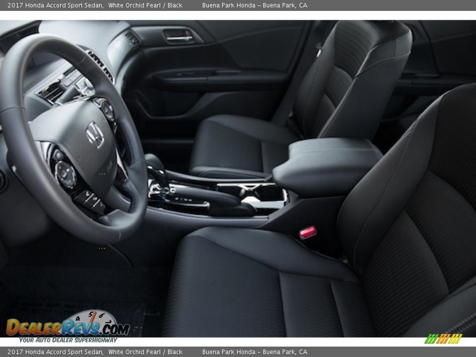2017 Honda Accord Sport Sedan White Orchid Pearl / Black Photo #8