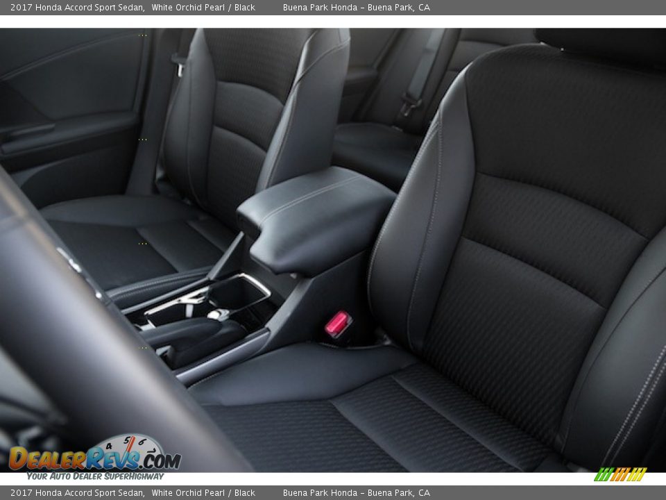 2017 Honda Accord Sport Sedan White Orchid Pearl / Black Photo #10