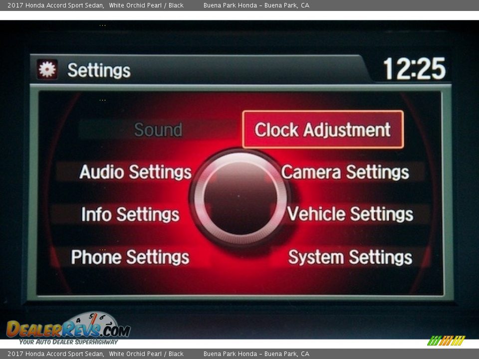 2017 Honda Accord Sport Sedan White Orchid Pearl / Black Photo #14