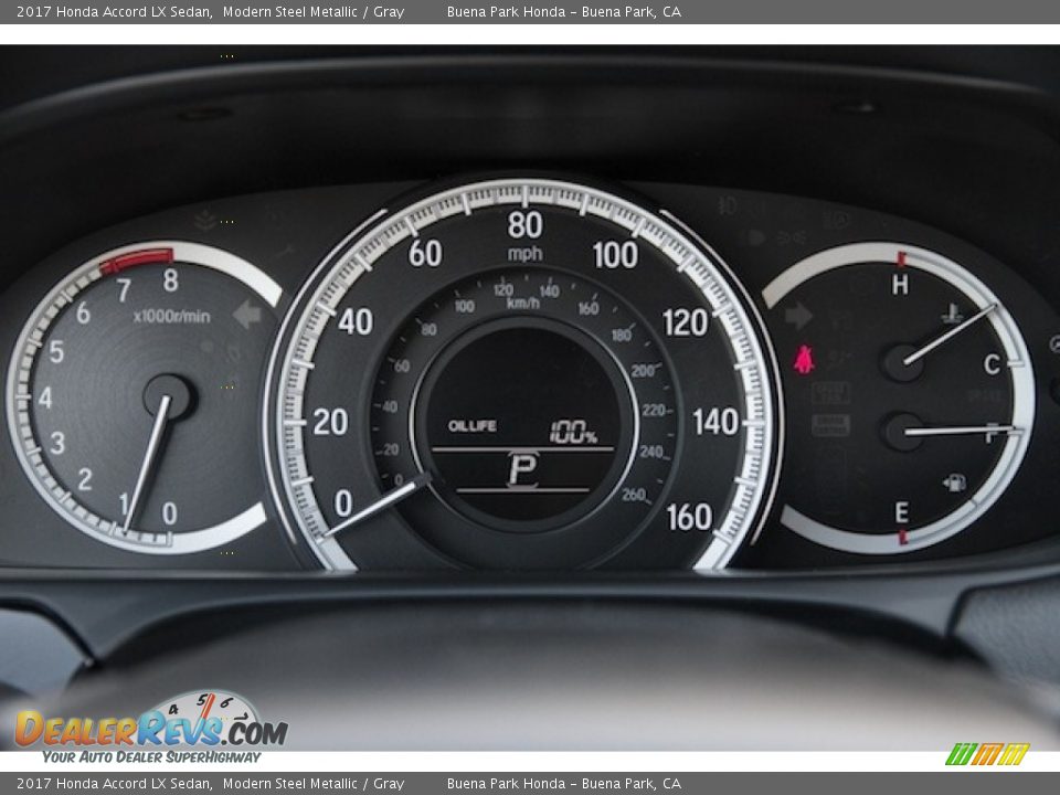 2017 Honda Accord LX Sedan Modern Steel Metallic / Gray Photo #15