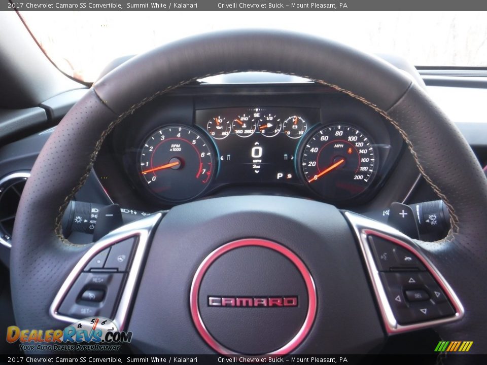 Controls of 2017 Chevrolet Camaro SS Convertible Photo #34