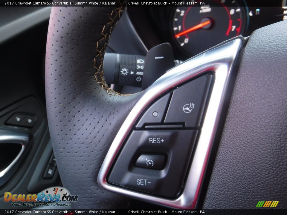 Controls of 2017 Chevrolet Camaro SS Convertible Photo #35