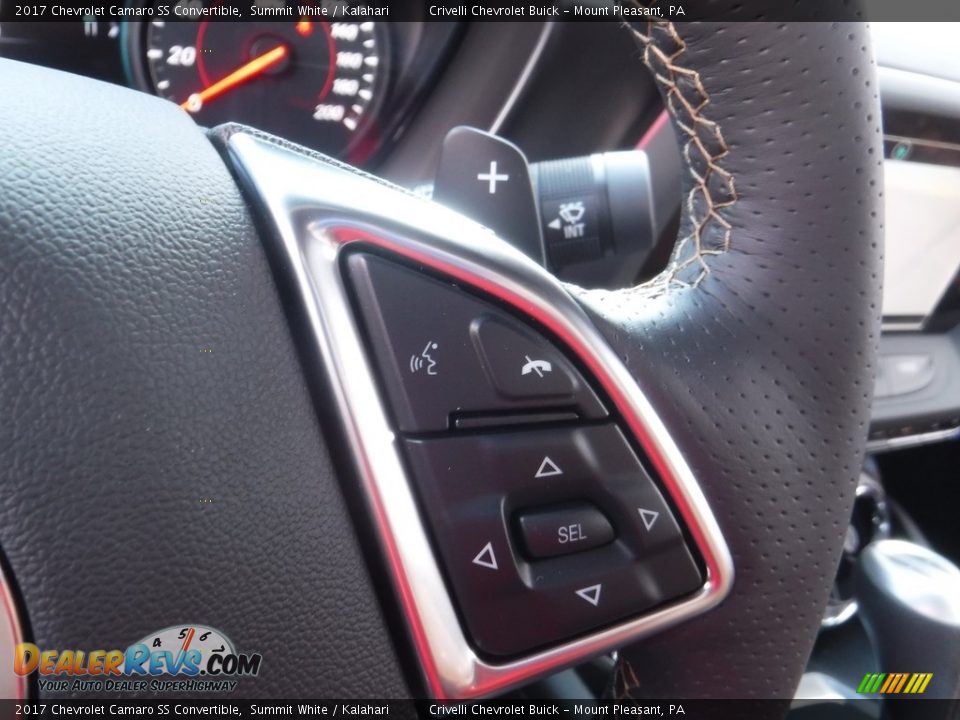 Controls of 2017 Chevrolet Camaro SS Convertible Photo #36