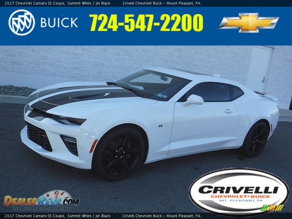 2017 Chevrolet Camaro SS Coupe Summit White / Jet Black Photo #1