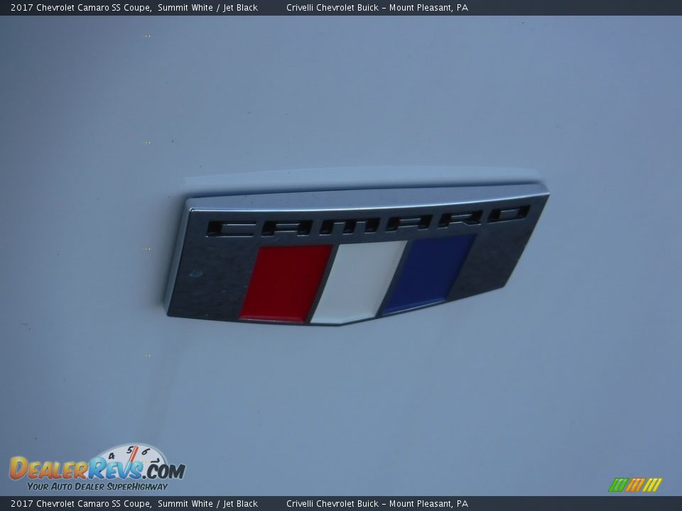2017 Chevrolet Camaro SS Coupe Summit White / Jet Black Photo #5