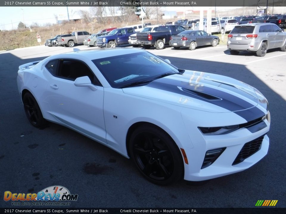 2017 Chevrolet Camaro SS Coupe Summit White / Jet Black Photo #8