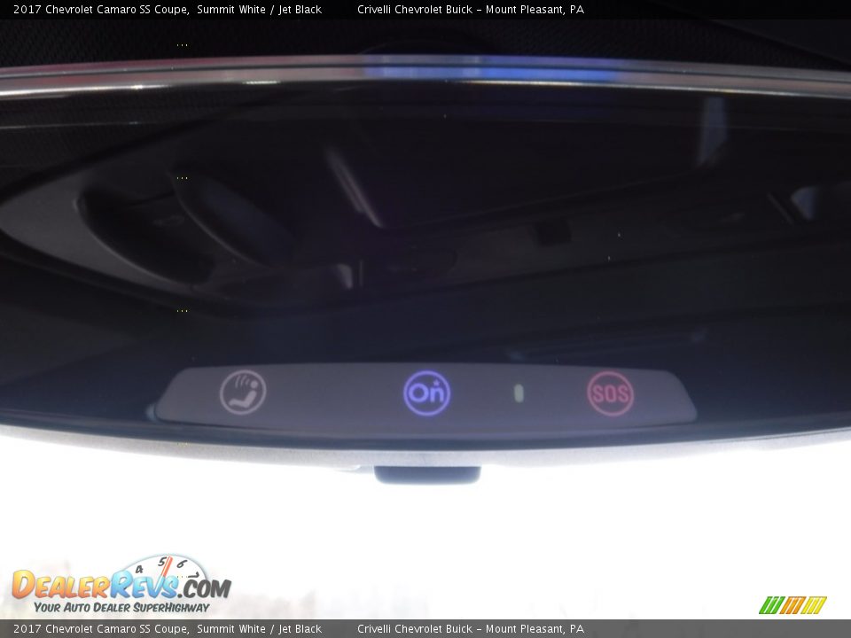 2017 Chevrolet Camaro SS Coupe Summit White / Jet Black Photo #20
