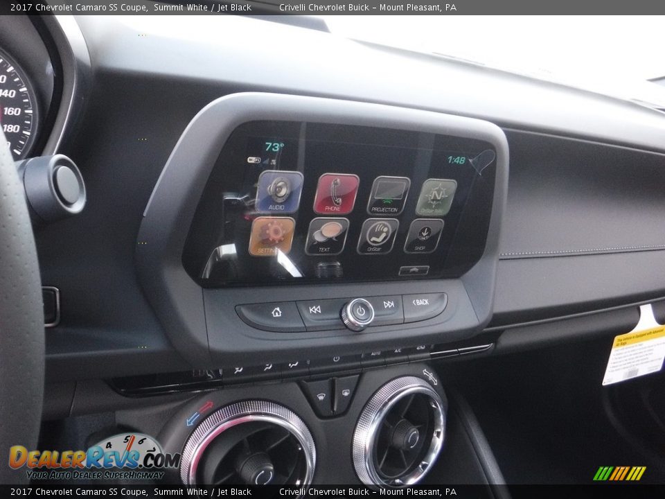 2017 Chevrolet Camaro SS Coupe Summit White / Jet Black Photo #21