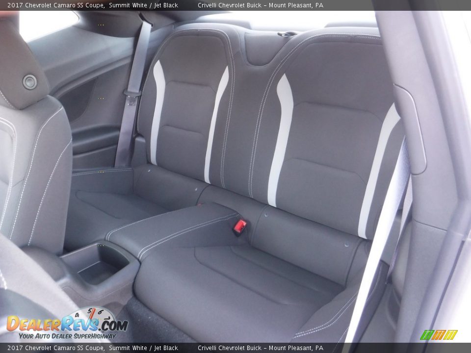 Rear Seat of 2017 Chevrolet Camaro SS Coupe Photo #28