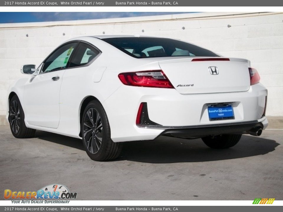 2017 Honda Accord EX Coupe White Orchid Pearl / Ivory Photo #2