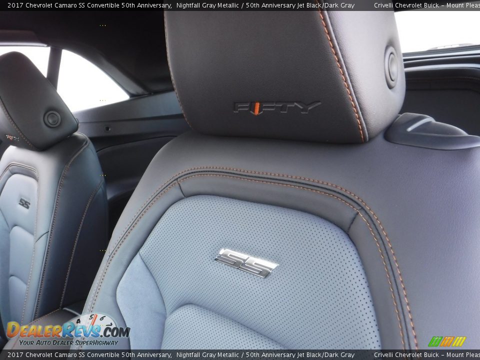 Front Seat of 2017 Chevrolet Camaro SS Convertible 50th Anniversary Photo #26