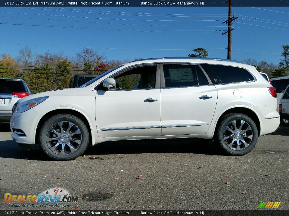 White Frost Tricoat 2017 Buick Enclave Premium AWD Photo #3