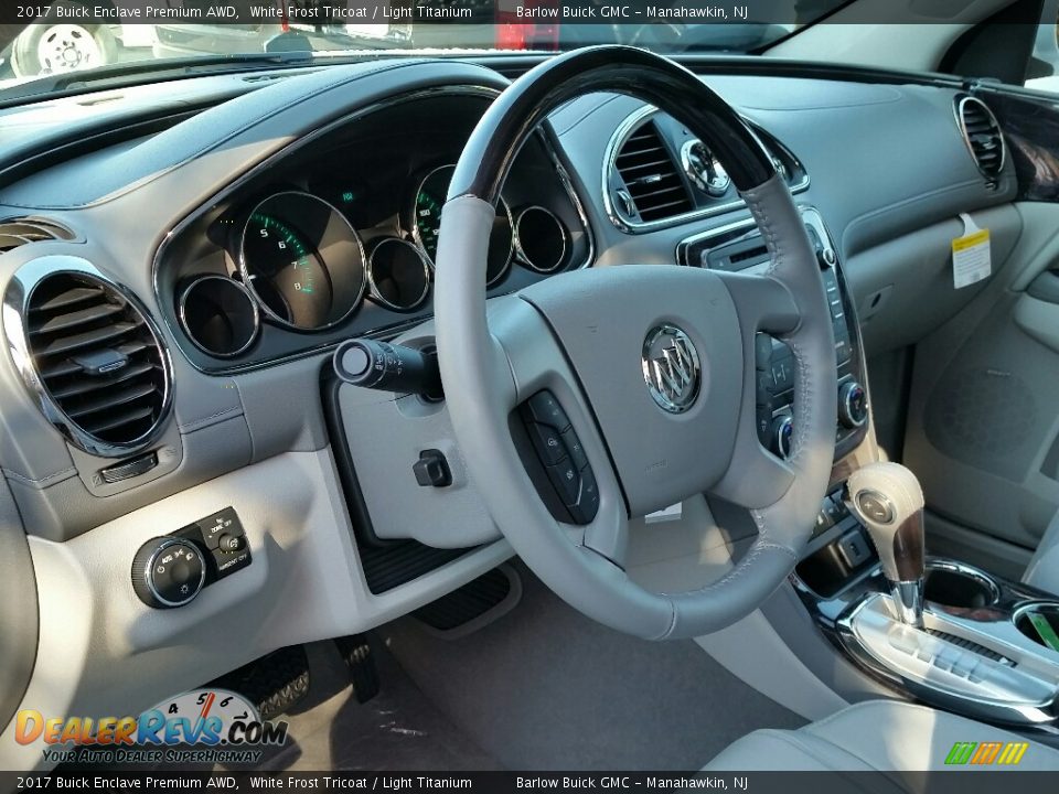 Light Titanium Interior - 2017 Buick Enclave Premium AWD Photo #7