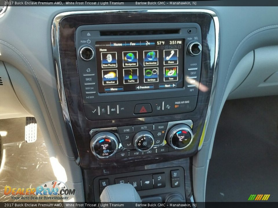 Controls of 2017 Buick Enclave Premium AWD Photo #9