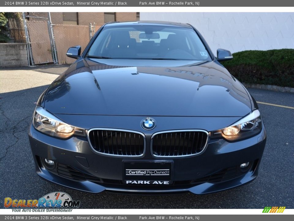 2014 BMW 3 Series 328i xDrive Sedan Mineral Grey Metallic / Black Photo #7