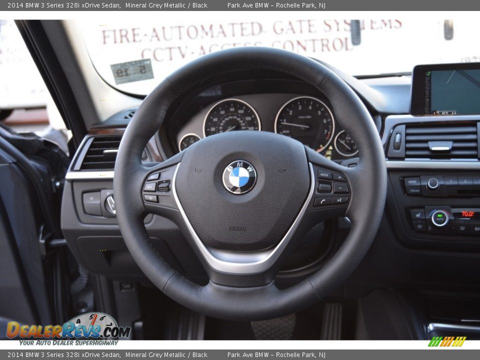 2014 BMW 3 Series 328i xDrive Sedan Mineral Grey Metallic / Black Photo #18