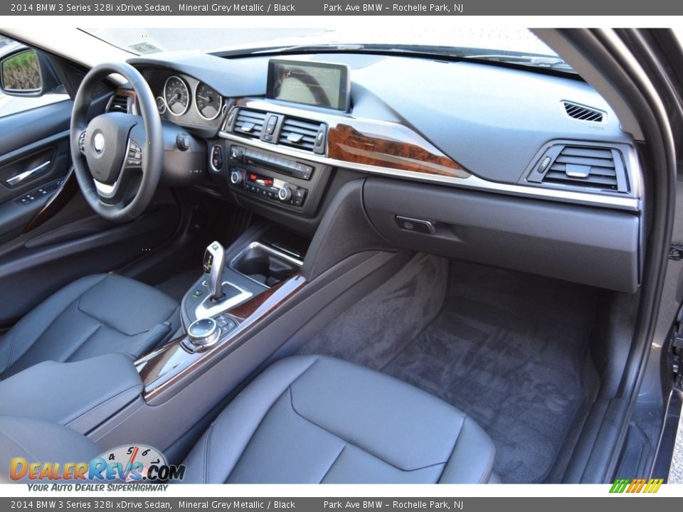 2014 BMW 3 Series 328i xDrive Sedan Mineral Grey Metallic / Black Photo #27