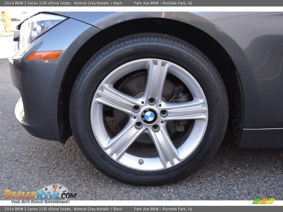 2014 BMW 3 Series 328i xDrive Sedan Mineral Grey Metallic / Black Photo #32